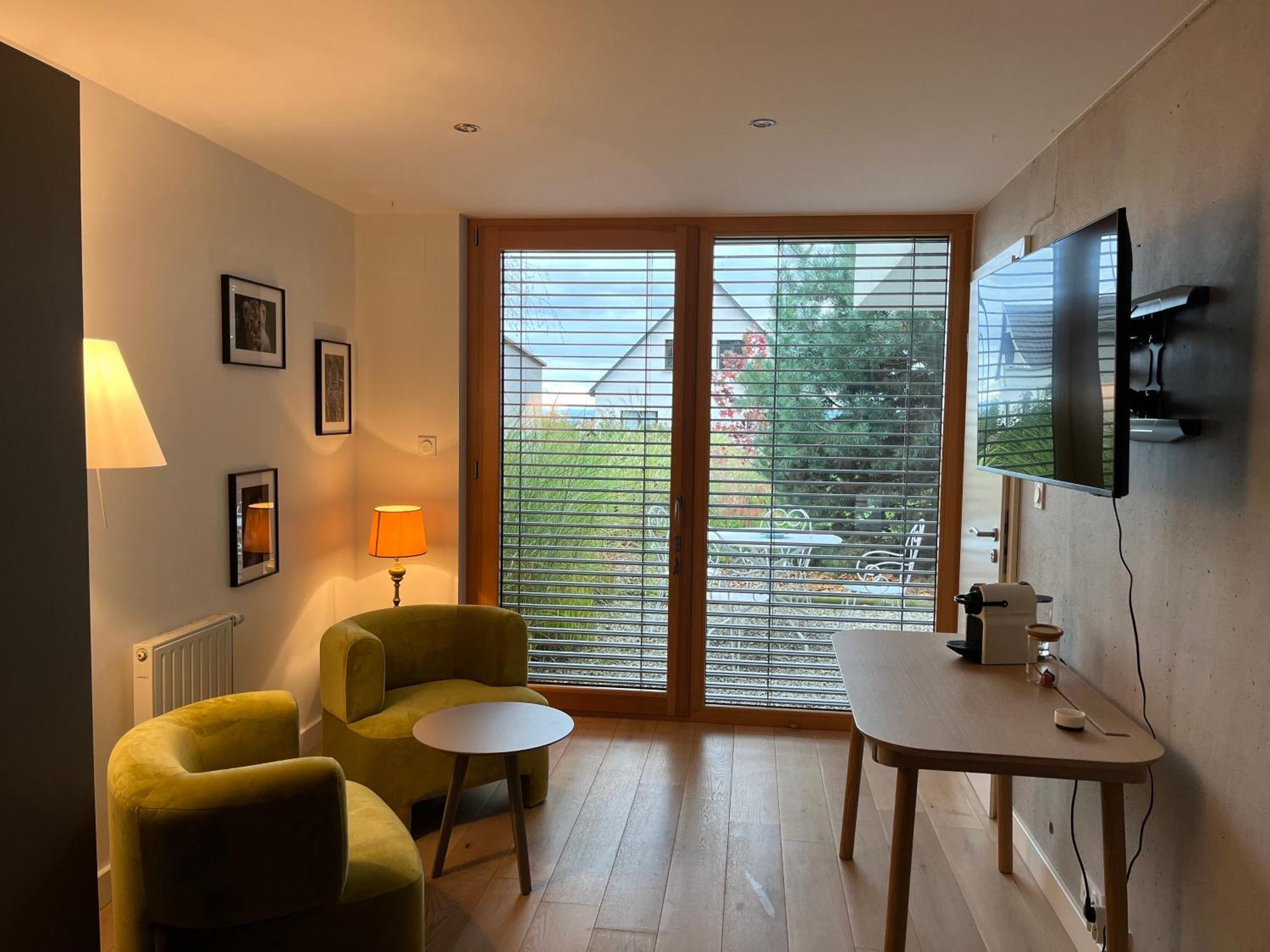 Chambre Double 2 P Luxe Aux Vignes Lovees, Entree Independante Riquewihr Extérieur photo